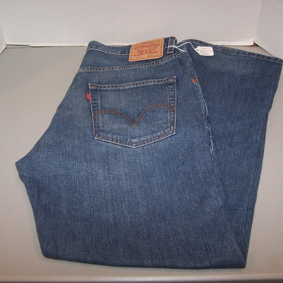LEVIS 569 LOOSE STRAIGHT LEG BLUE JEANS S3491 - Picture 1 of 8